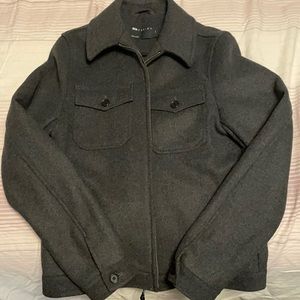 XS ASOS gray pea coat